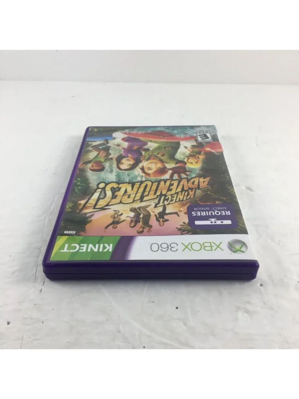 MICROSOFT XBOX 360 KINECT ADVENTURES! GAME MANUAL INCLUDED